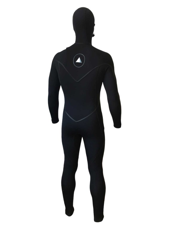 Zion Yeti 6/5/4 Chest Zip Hooded Wetsuit Zion Yeti 6/5/4 Chest Zip Hooded Wetsuit
