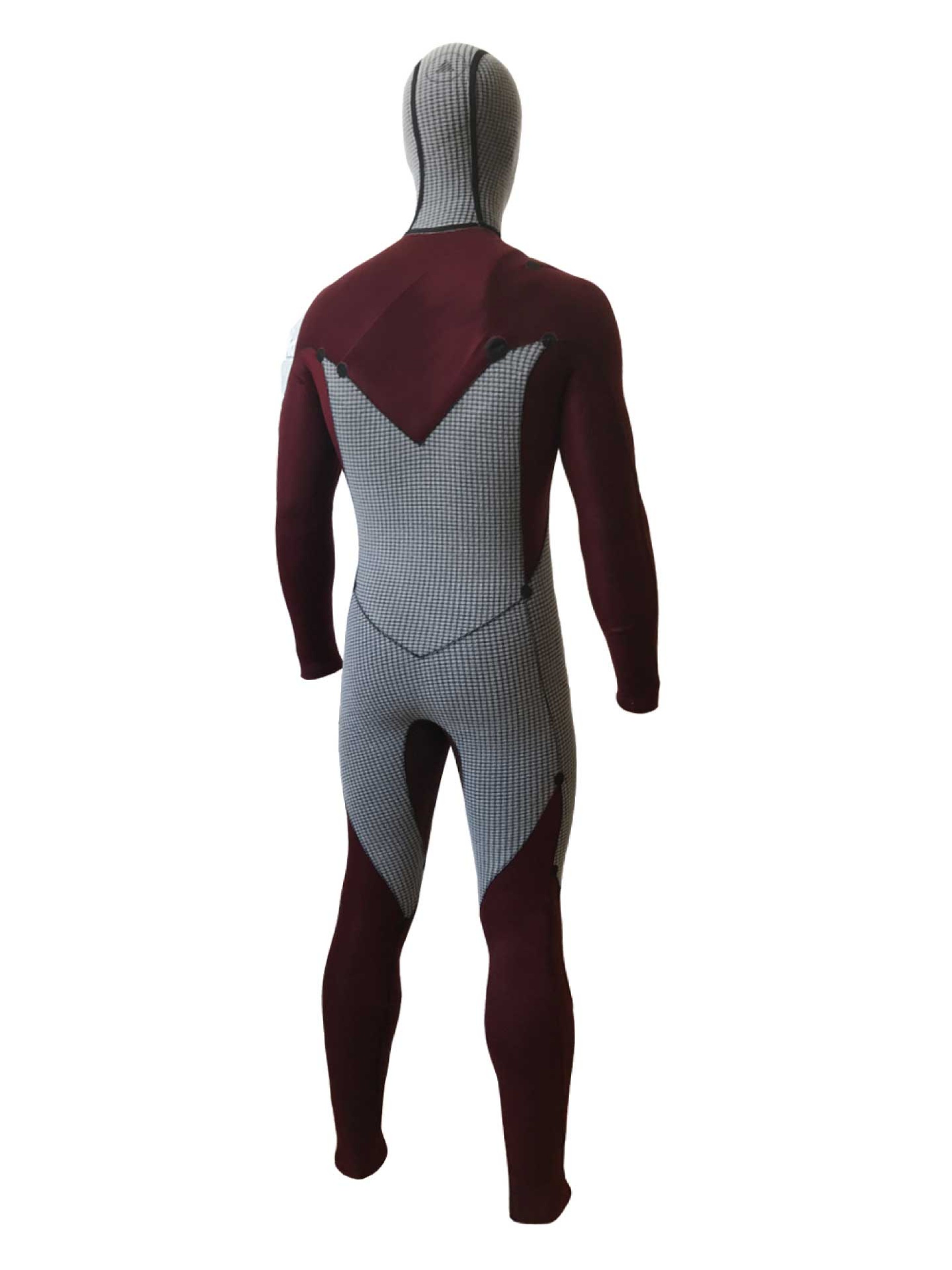 Zion Yeti 6/5/4 Chest Zip Hooded Wetsuit