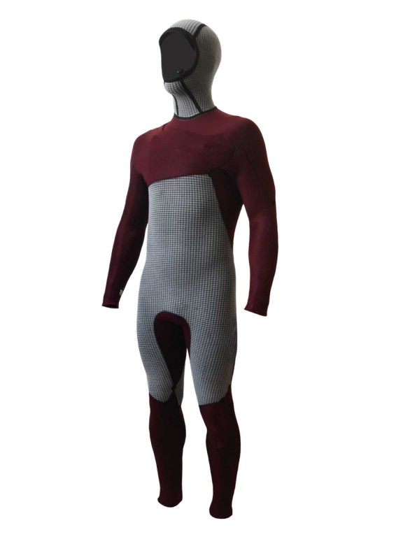 Zion Yeti 6/5/4 Chest Zip Hooded Wetsuit Zion Yeti 6/5/4 Chest Zip Hooded Wetsuit