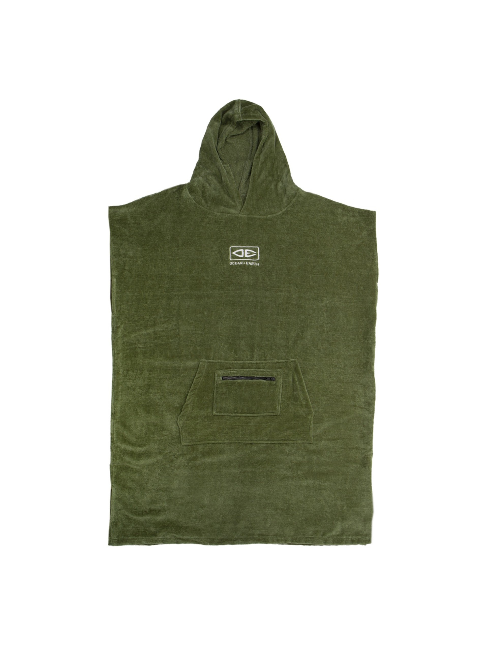 Ocean & Earth Mens Corp Hooded Poncho