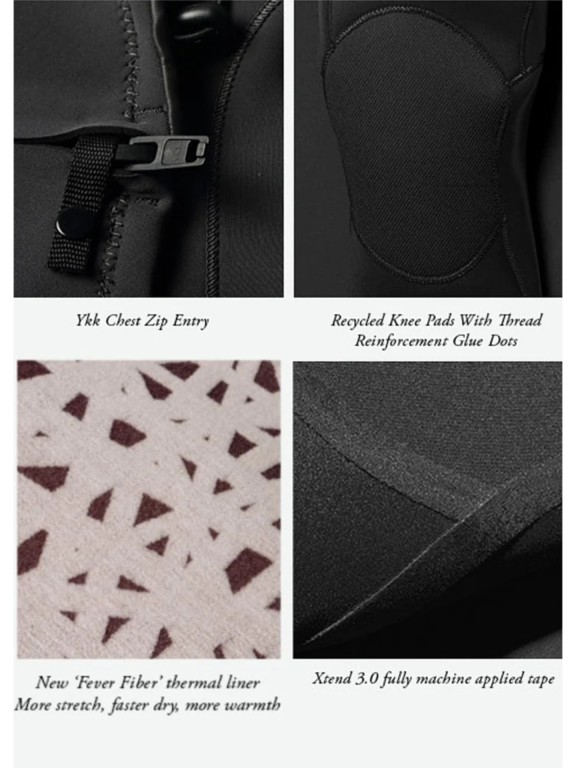Vissla 7 Seas 4/3 Chest Zip Wetsuit Vissla 7 Seas 4/3 Chest Zip Wetsuit
