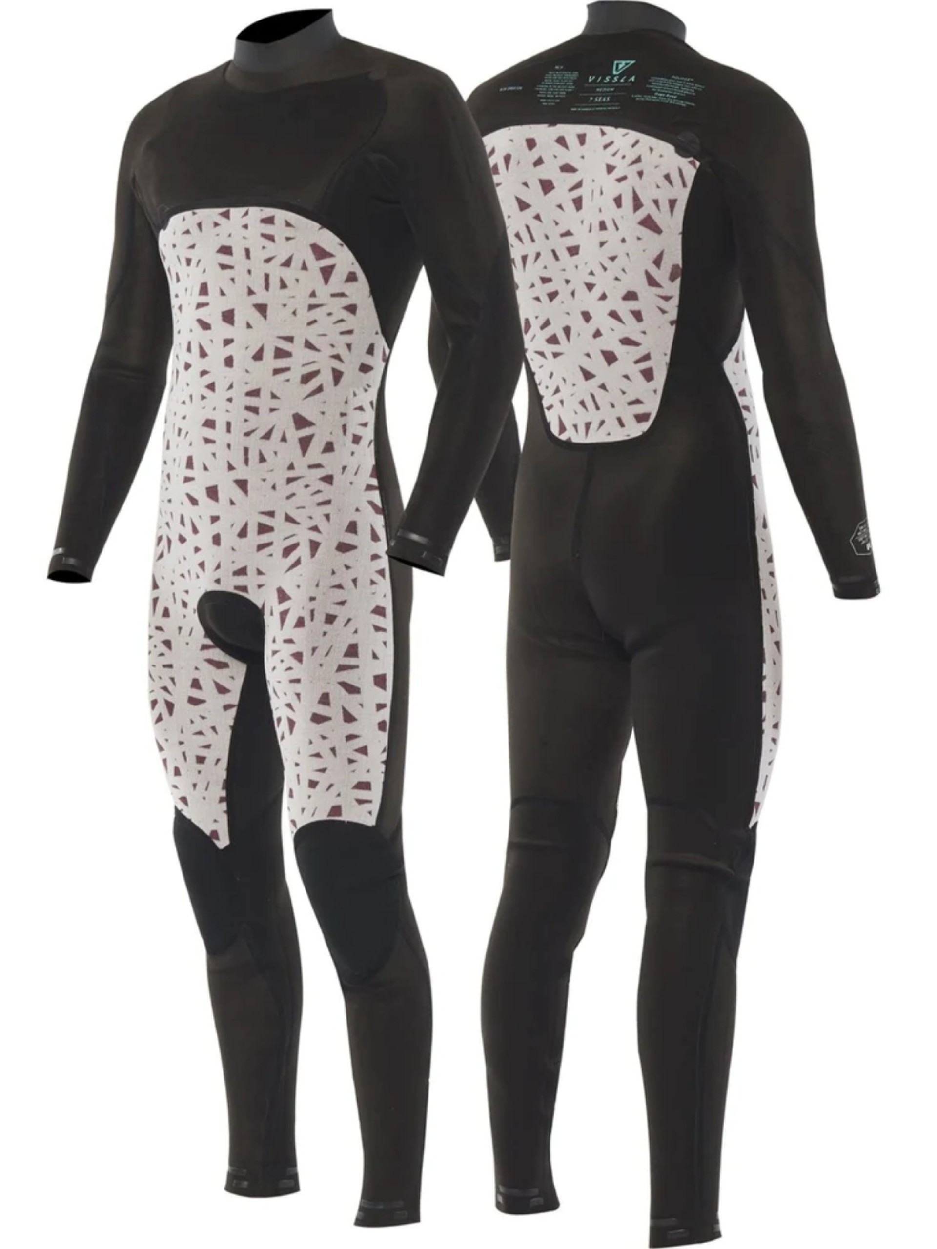 Vissla 7 Seas 4/3 Chest Zip Wetsuit