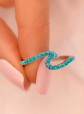 Pura Vida Neon Wave Ring