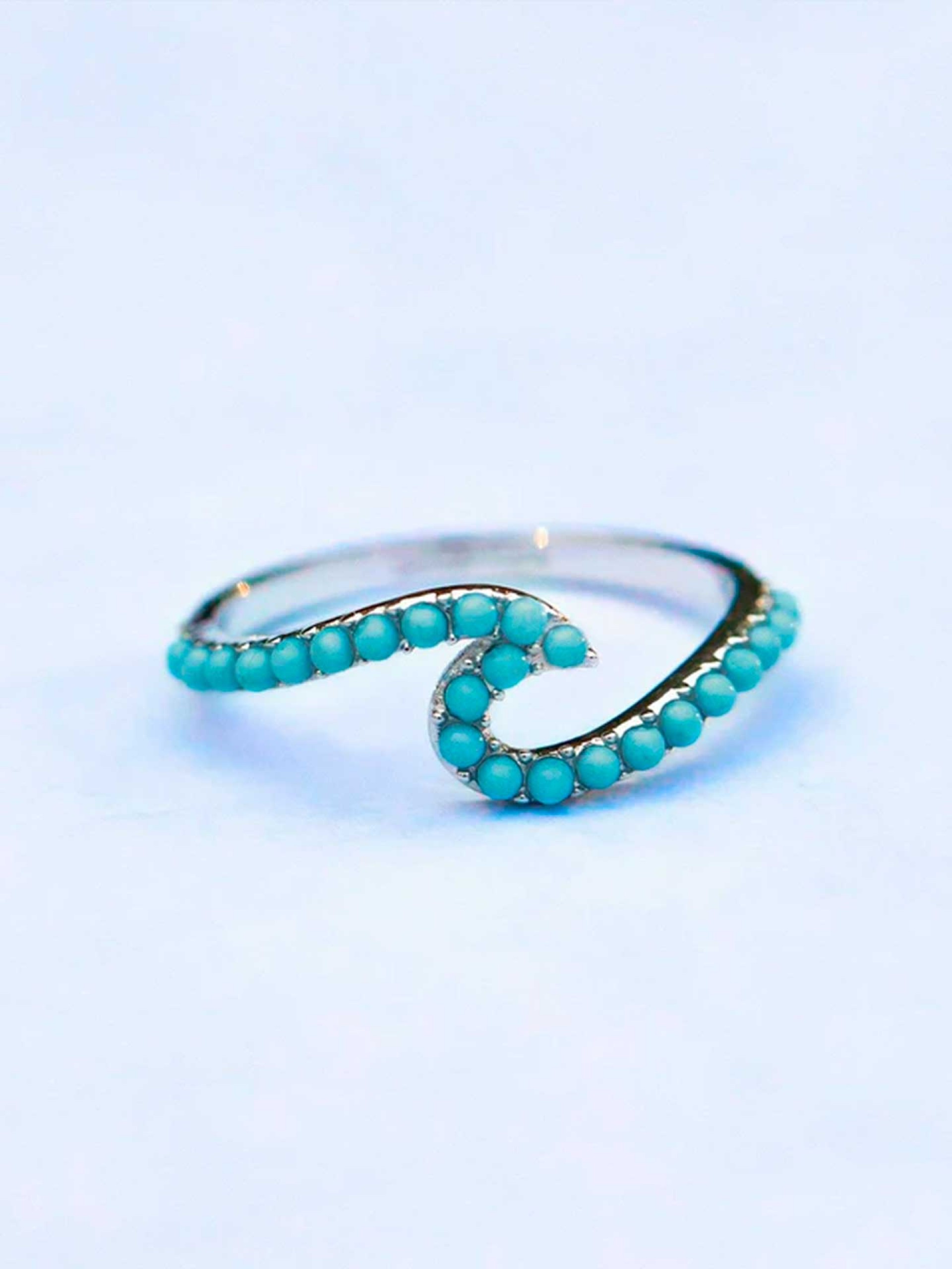 Pura Vida Neon Wave Ring
