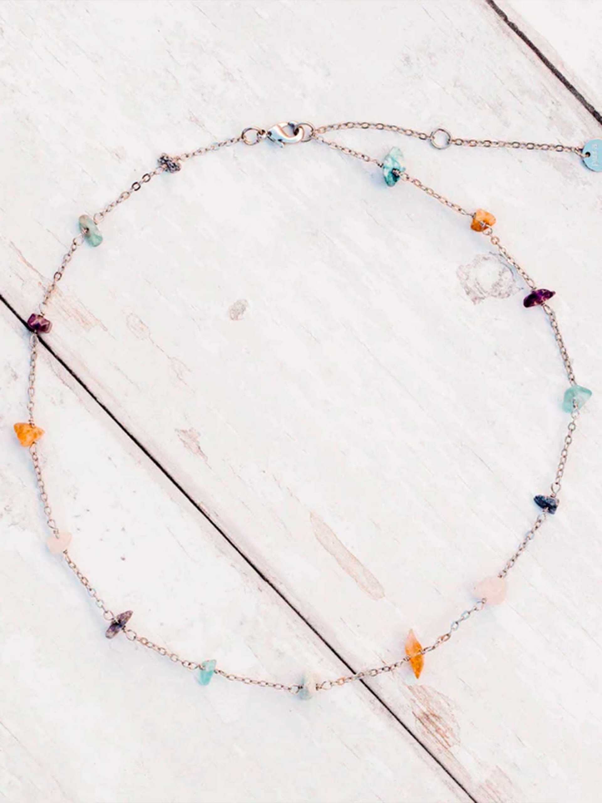 Colar Pura Vida Rainbow Chip