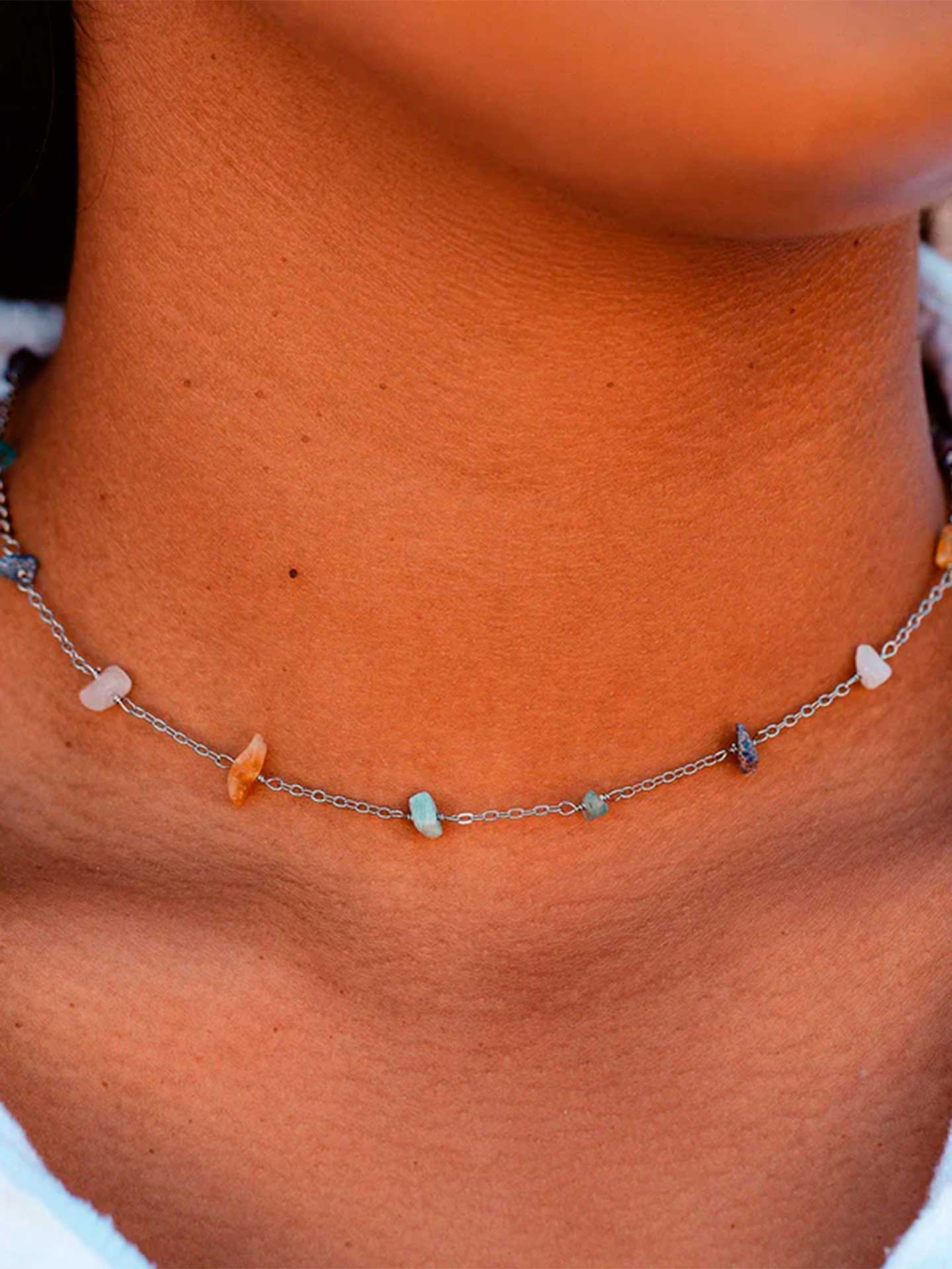 Colar Pura Vida Rainbow Chip