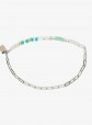 Bracelete Pura Vida Seabright Stretch Bead & Chain
