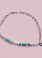 Bracelete Pura Vida Seabright Stretch Bead & Chain