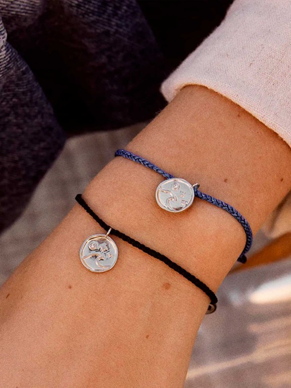 Pura Vida Wave Coin Bracelet Pura Vida Wave Coin Bracelet