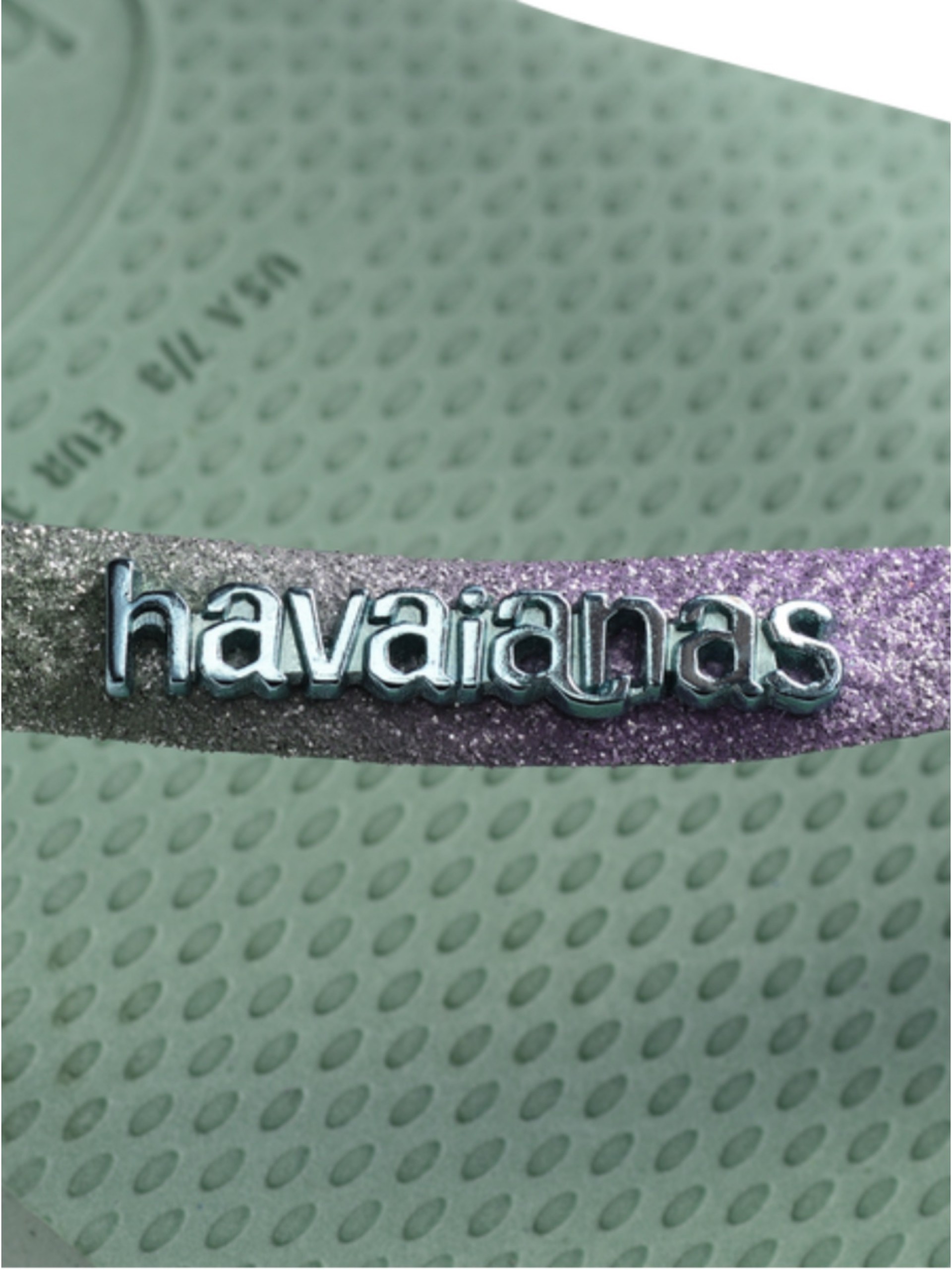 Havaianas Square Glitter Flip Flops