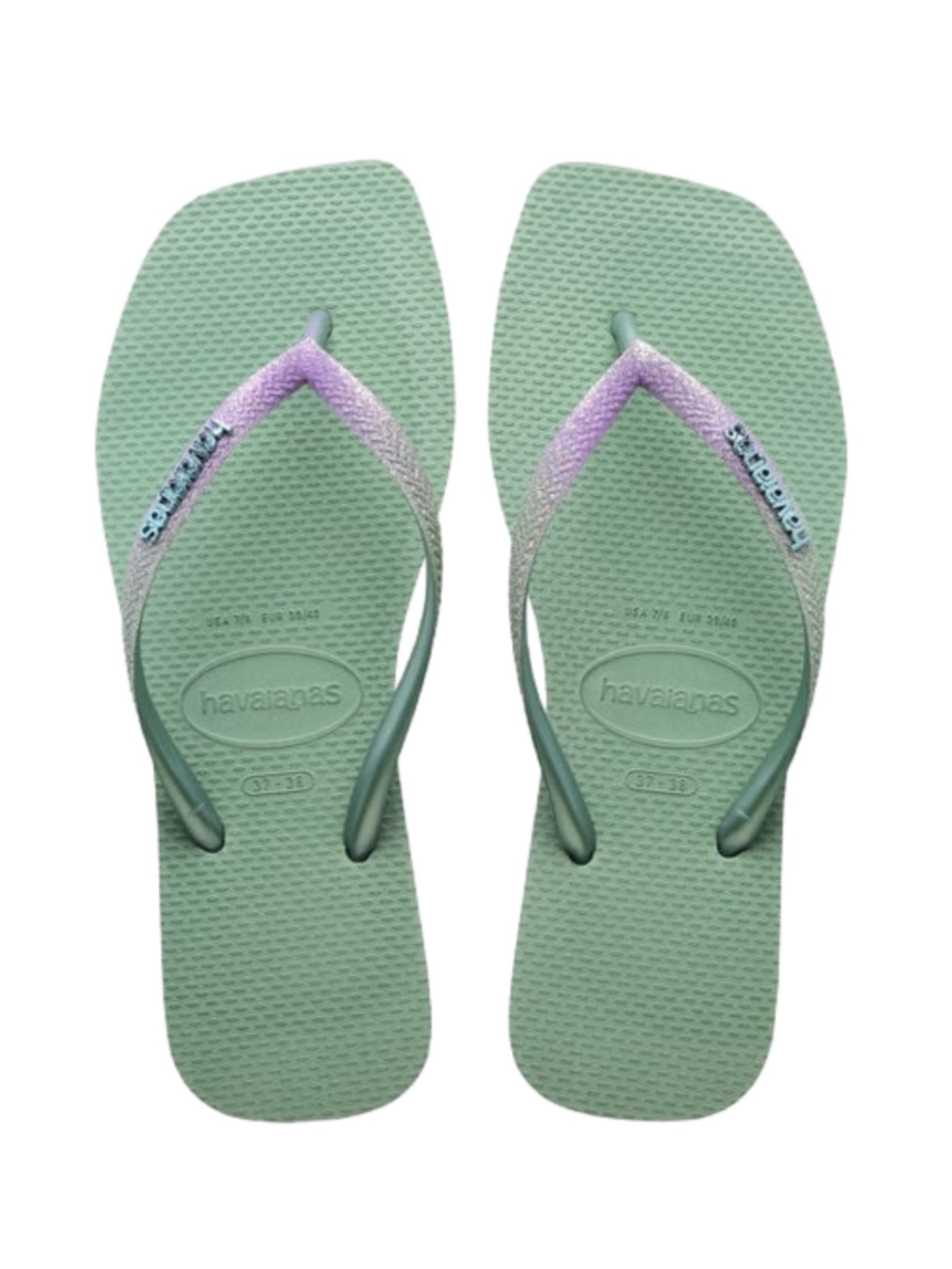 Chinelos Havaianas Square Glitter