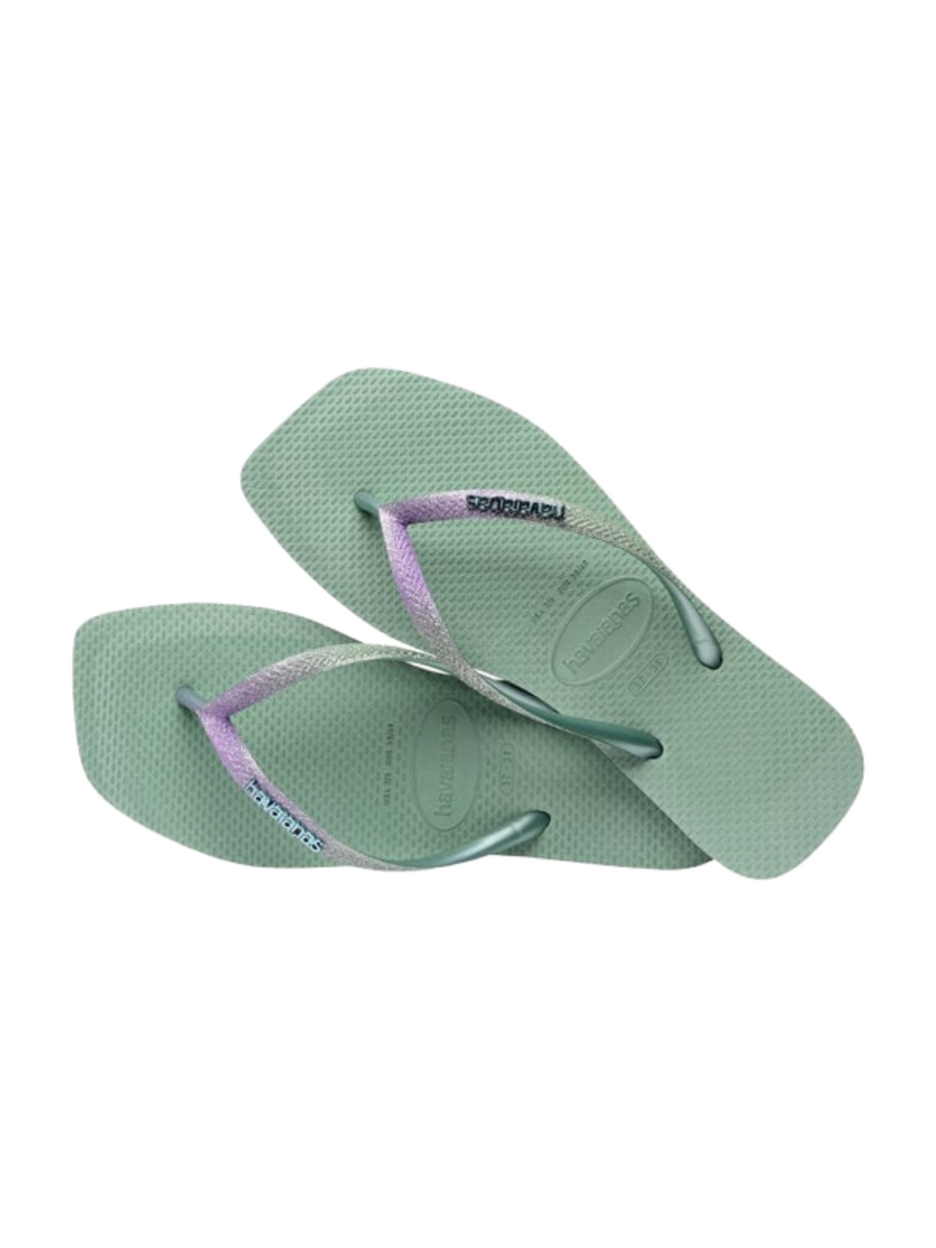 Havaianas Square Glitter Flip Flops