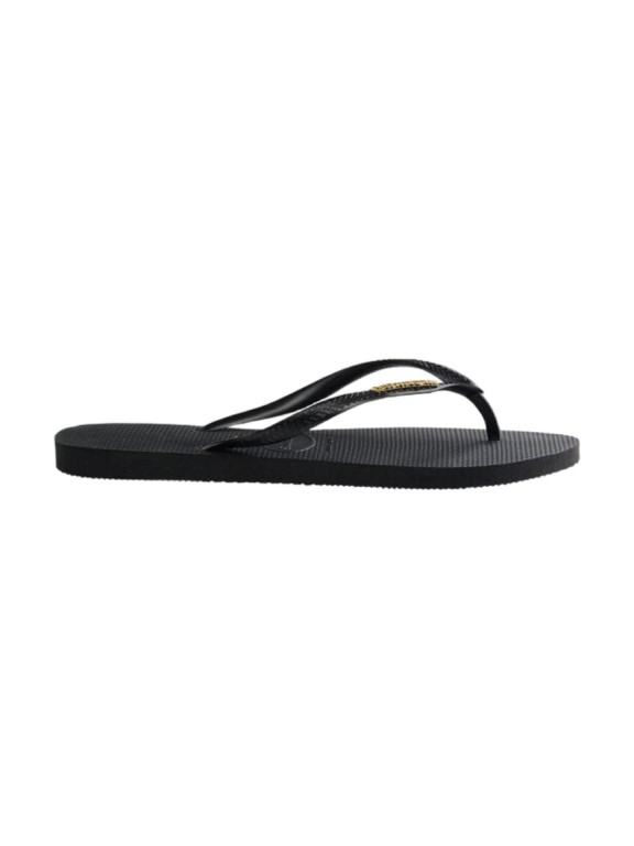 Havaianas Slim Logo Metallic Flip Flops Havaianas Slim Logo Metallic Flip Flops