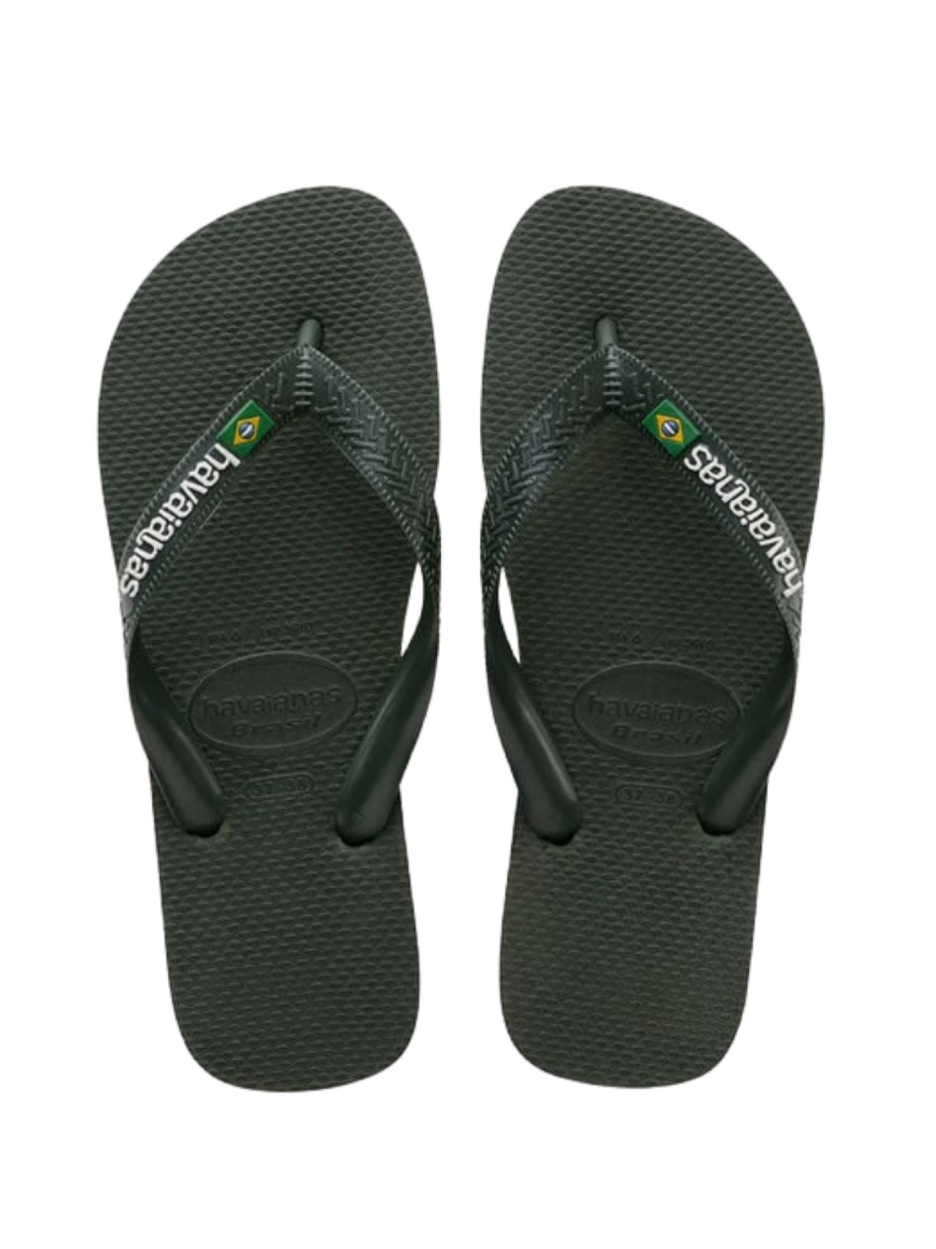 Havaianas Brasil Logo Flip Flops