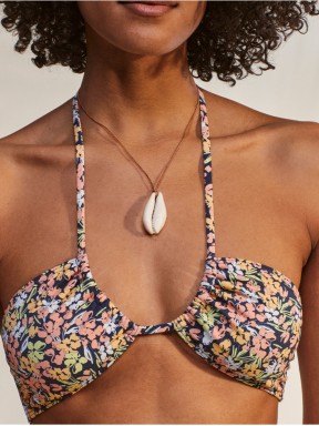 Roxy Printed Beach Classics Bikini Top