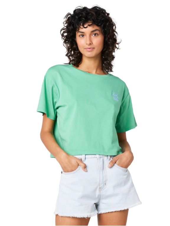 T-Shirt Rip Curl Search Icon Crop T-Shirt Rip Curl Search Icon Crop