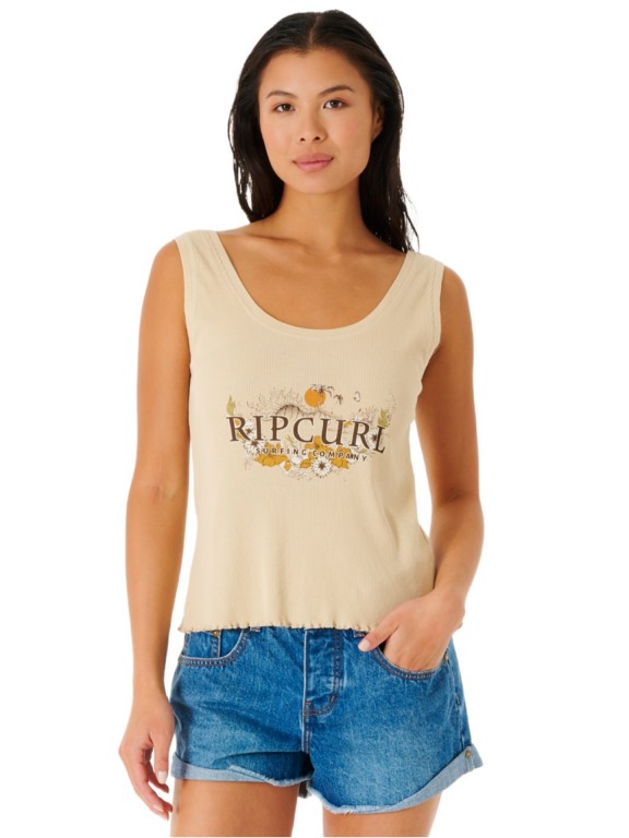 Top Rip Curl Oceans Together Ribbed Top Rip Curl Oceans Together Ribbed