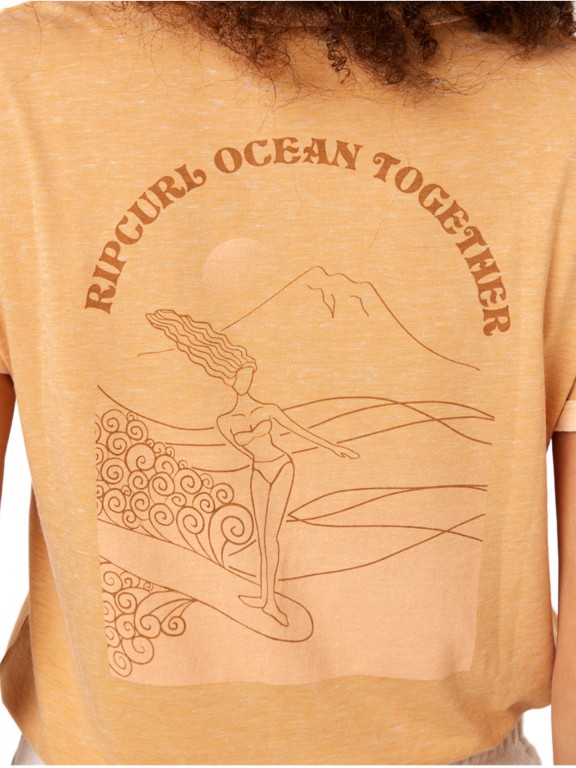 T-Shirt Rip Curl Ringer T-Shirt Rip Curl Ringer