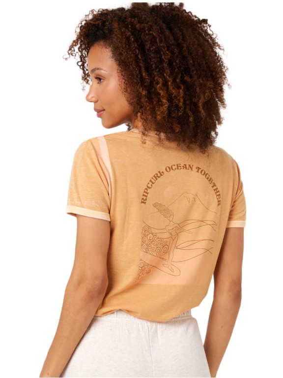 T-Shirt Rip Curl Ringer T-Shirt Rip Curl Ringer