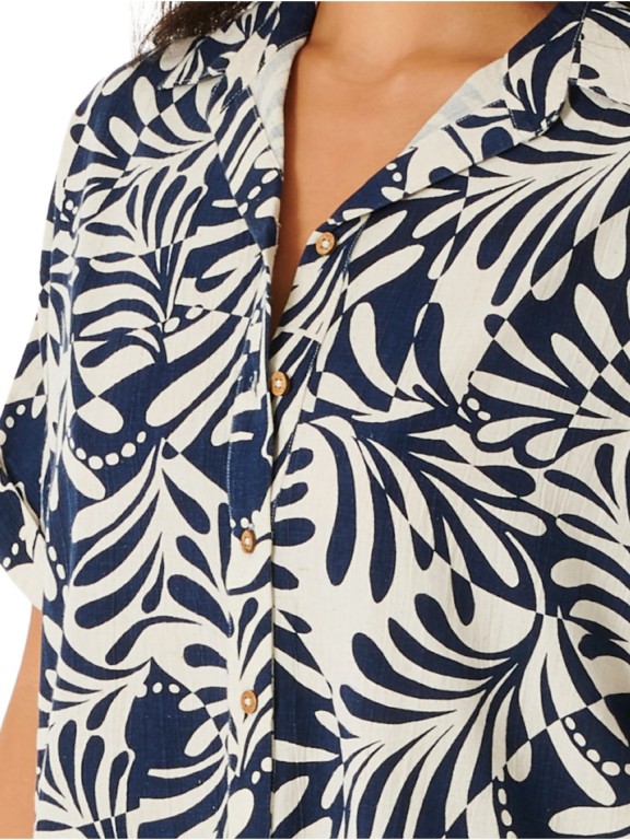 Vestido Rip Curl Afterglow Shirt Vestido Rip Curl Afterglow Shirt