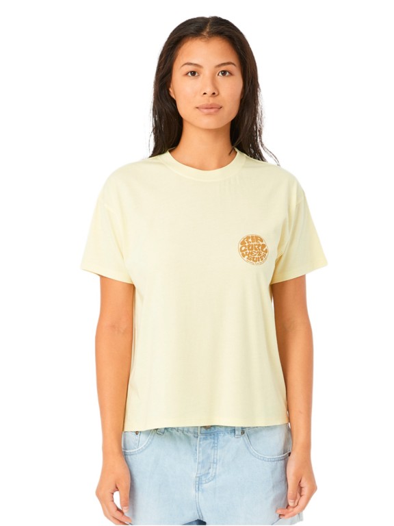 T-shirt Rip Curl Wettie Icon Relaxed T-shirt Rip Curl Wettie Icon Relaxed