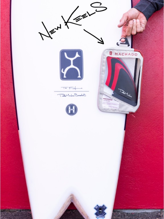 Firewire Machado Twin Keel Fins - Single tab Firewire Machado Twin Keel Fins - Single tab