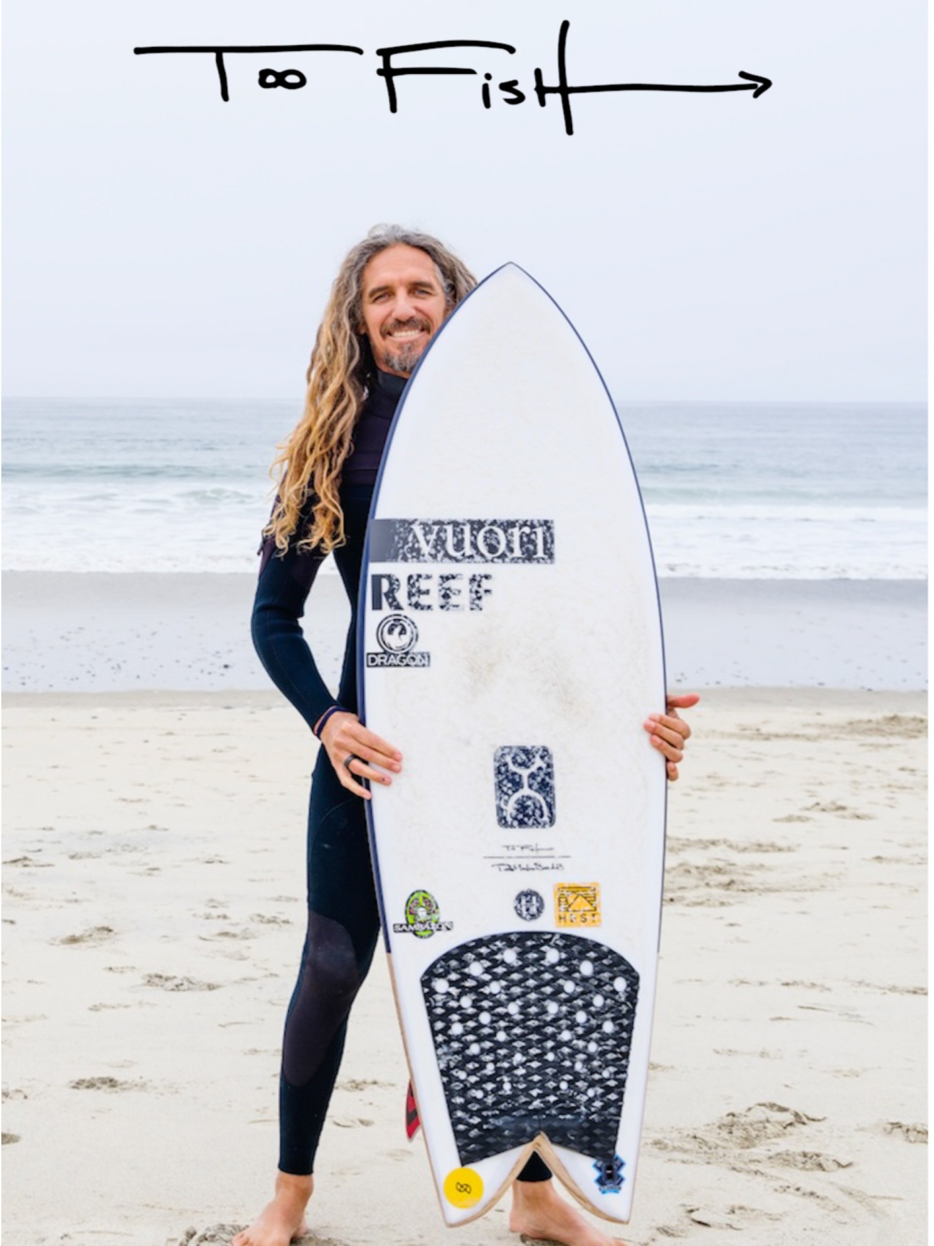 Prancha de Surf Firewire Too Fish 5'11" Futures