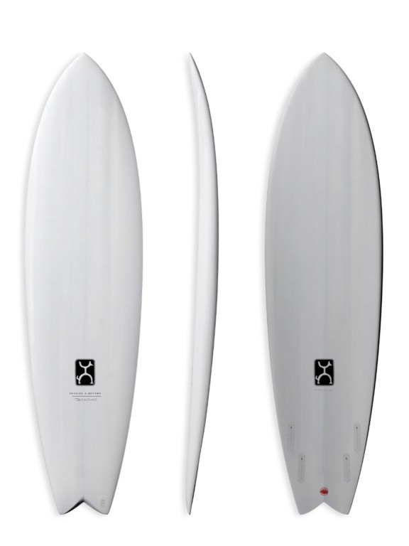Prancha de Surf Seaside & Beyond 7'0" Futures - Thunderbolt Red Prancha de Surf Seaside & Beyond 7'0" Futures - Thunderbolt Red