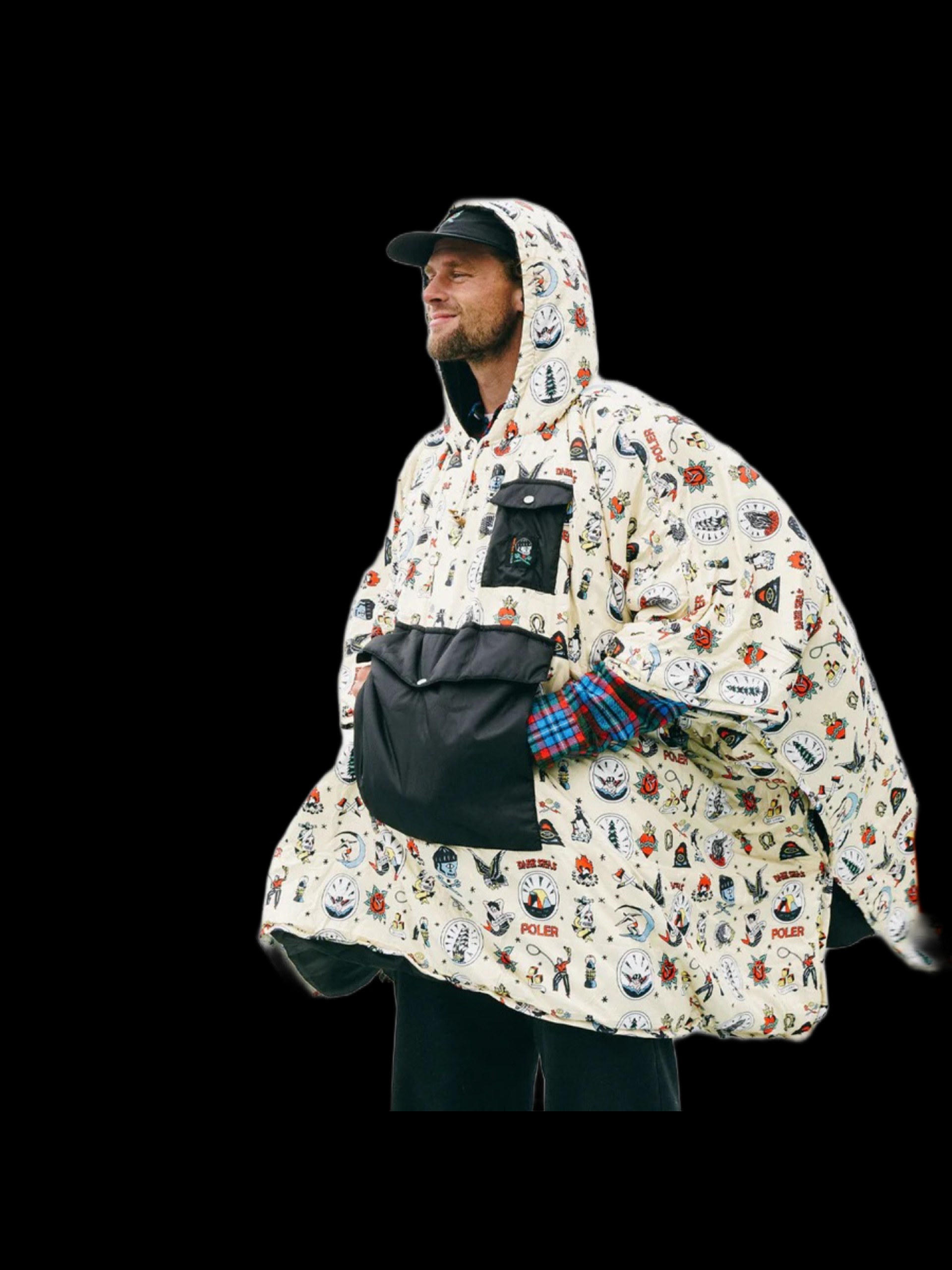 Poncho Dark Seas X Poler