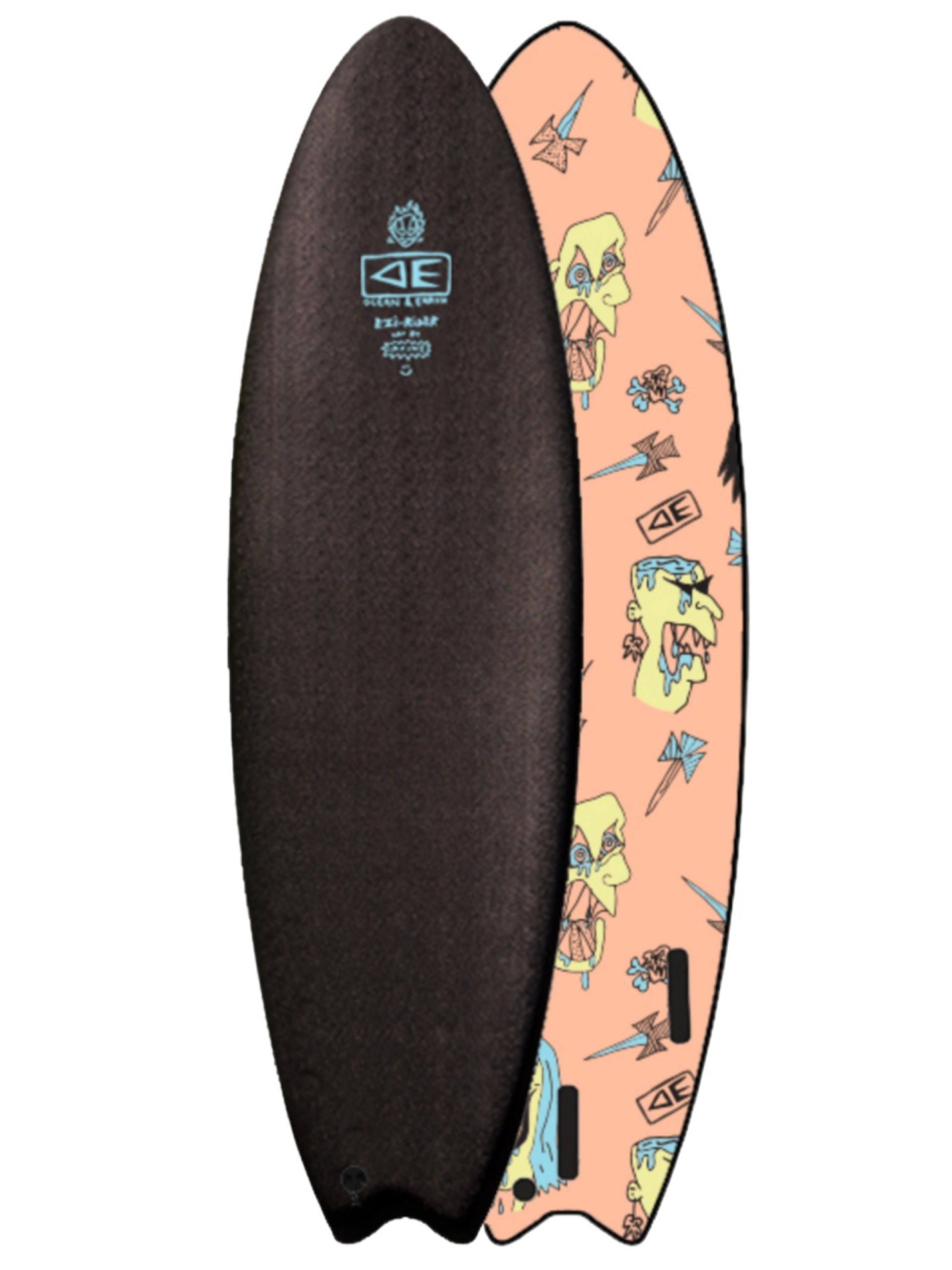 Ocean & Earth Brains Ezi-Rider 6'0" Softboard