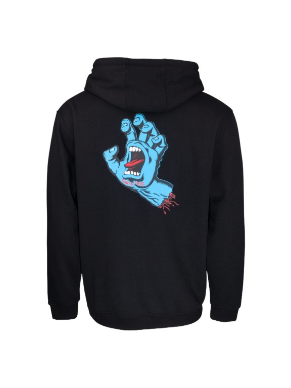 Santa Cruz Screaming Hand Chest Hooded Sweatshirt Santa Cruz Screaming Hand Chest Hooded Sweatshirt