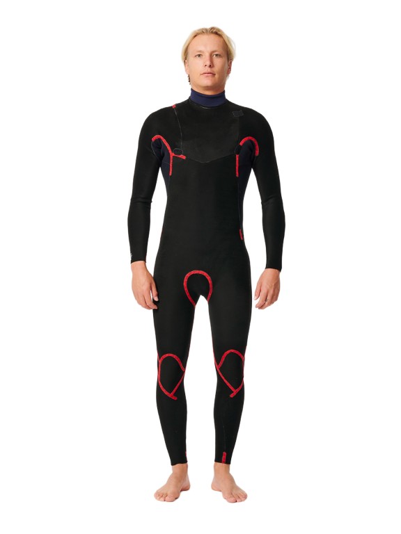 Fato de Surf Rip Curl Dawn Patrol Perf 4/3 Chest Zip Fato de Surf Rip Curl Dawn Patrol Perf 4/3 Chest Zip