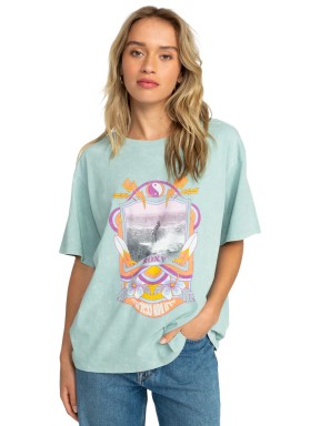 T-Shirt Roxy Girl Need Love A Oversized