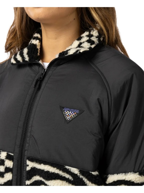 Casaco com Zip Rip Curl Anti Series Sun Tribe Casaco com Zip Rip Curl Anti Series Sun Tribe