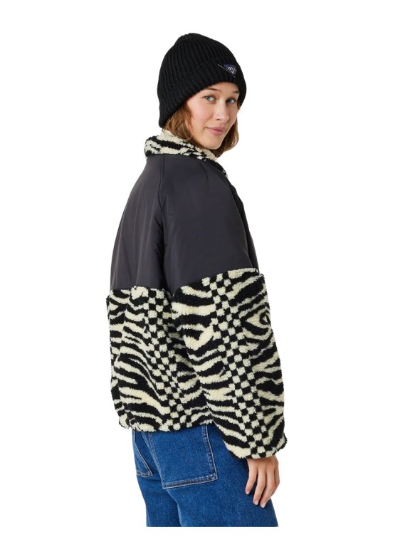 Casaco com Zip Rip Curl Anti Series Sun Tribe Casaco com Zip Rip Curl Anti Series Sun Tribe