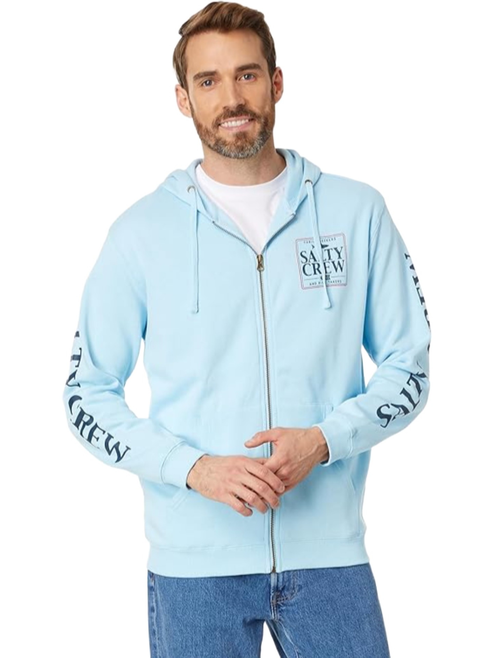 Zip Sweat Salty Crew Coaster