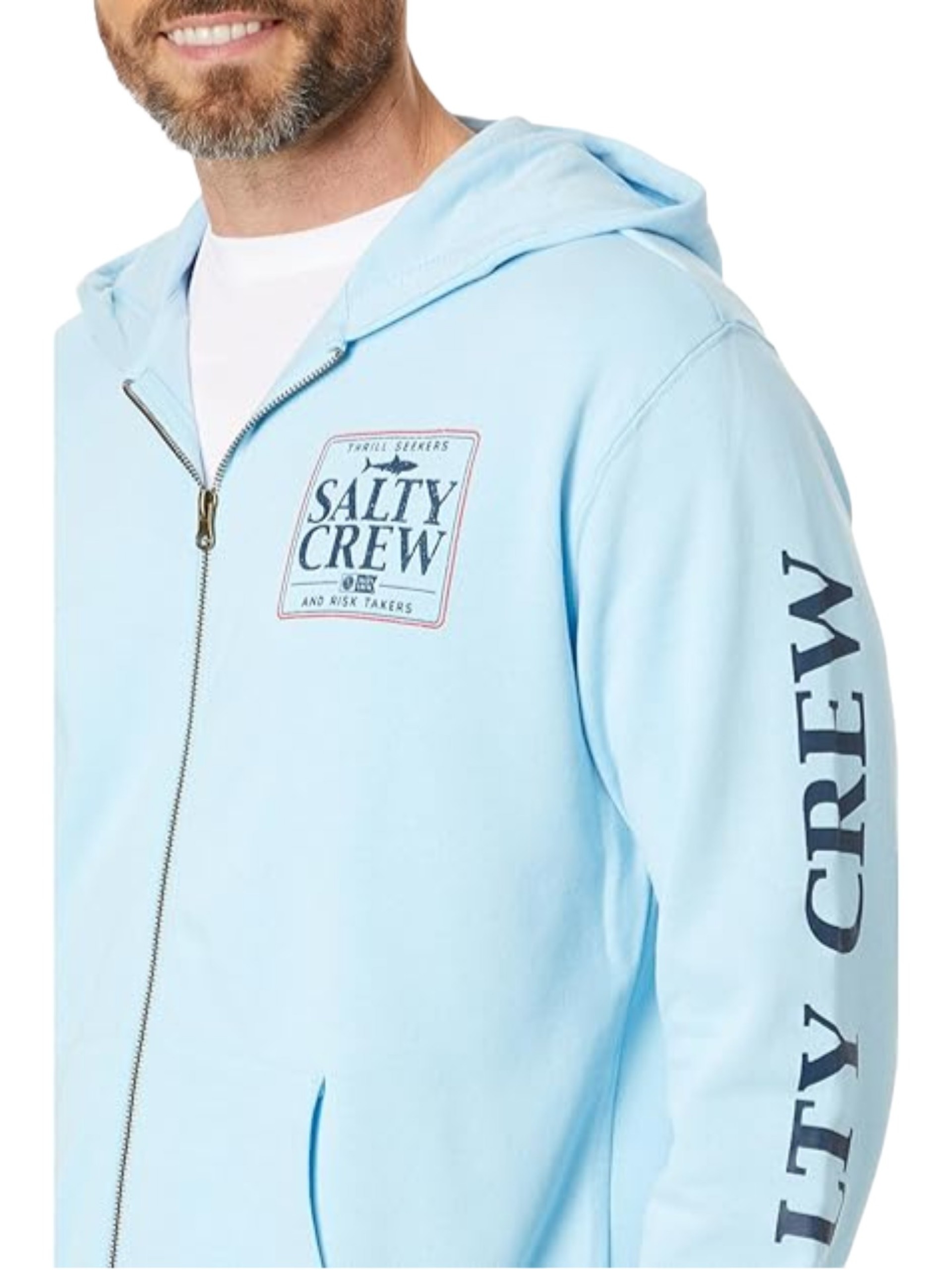 Zip Sweat Salty Crew Coaster