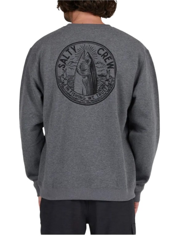 Salty Crew In Fishing We Trust Sweatshirt Salty Crew In Fishing We Trust Sweatshirt