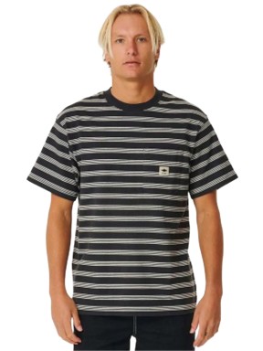 T-Shirt Rip Curl Quality Surf Products Stripe