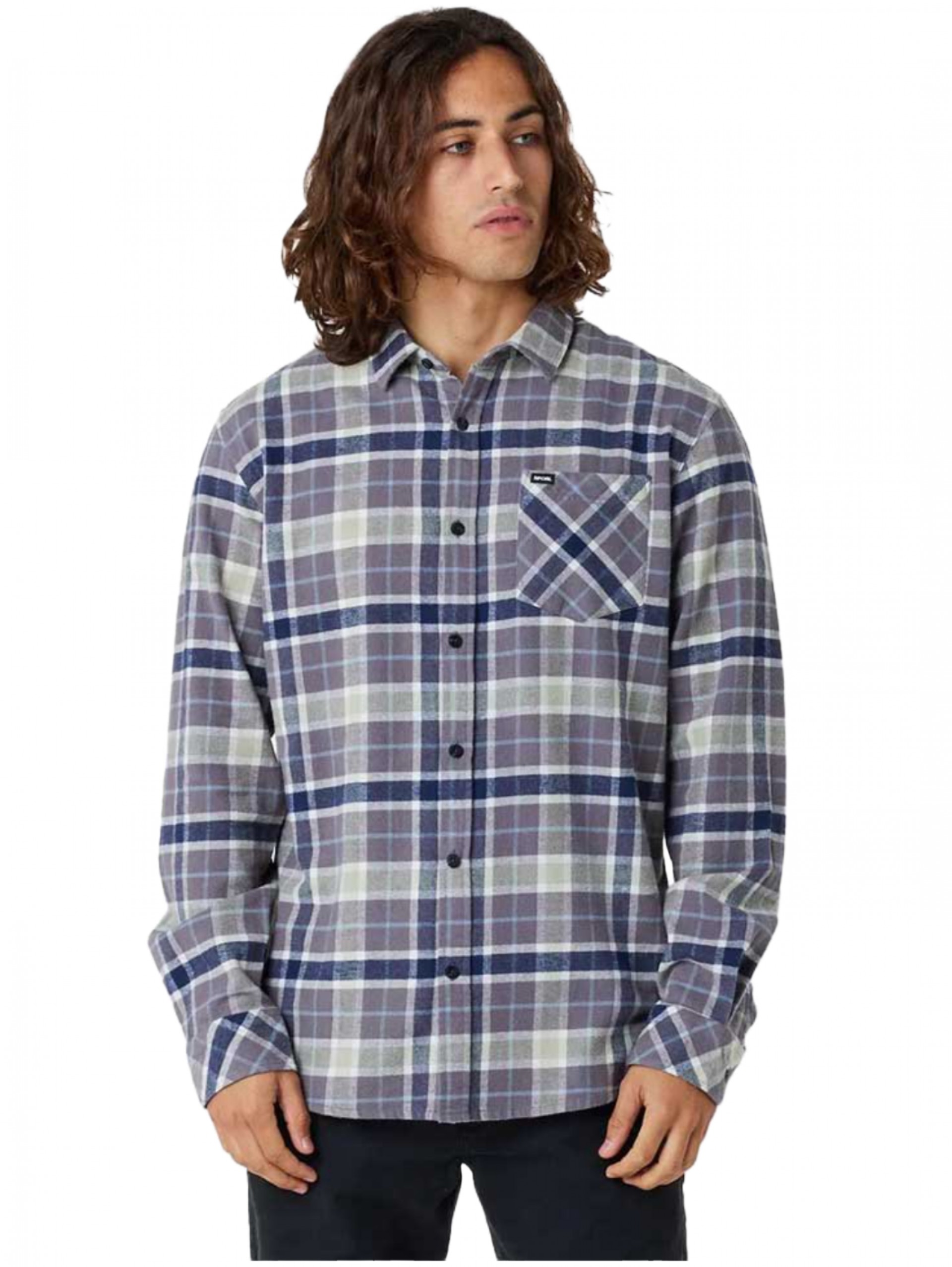 Camisa Rip Curl Checked In Flannel