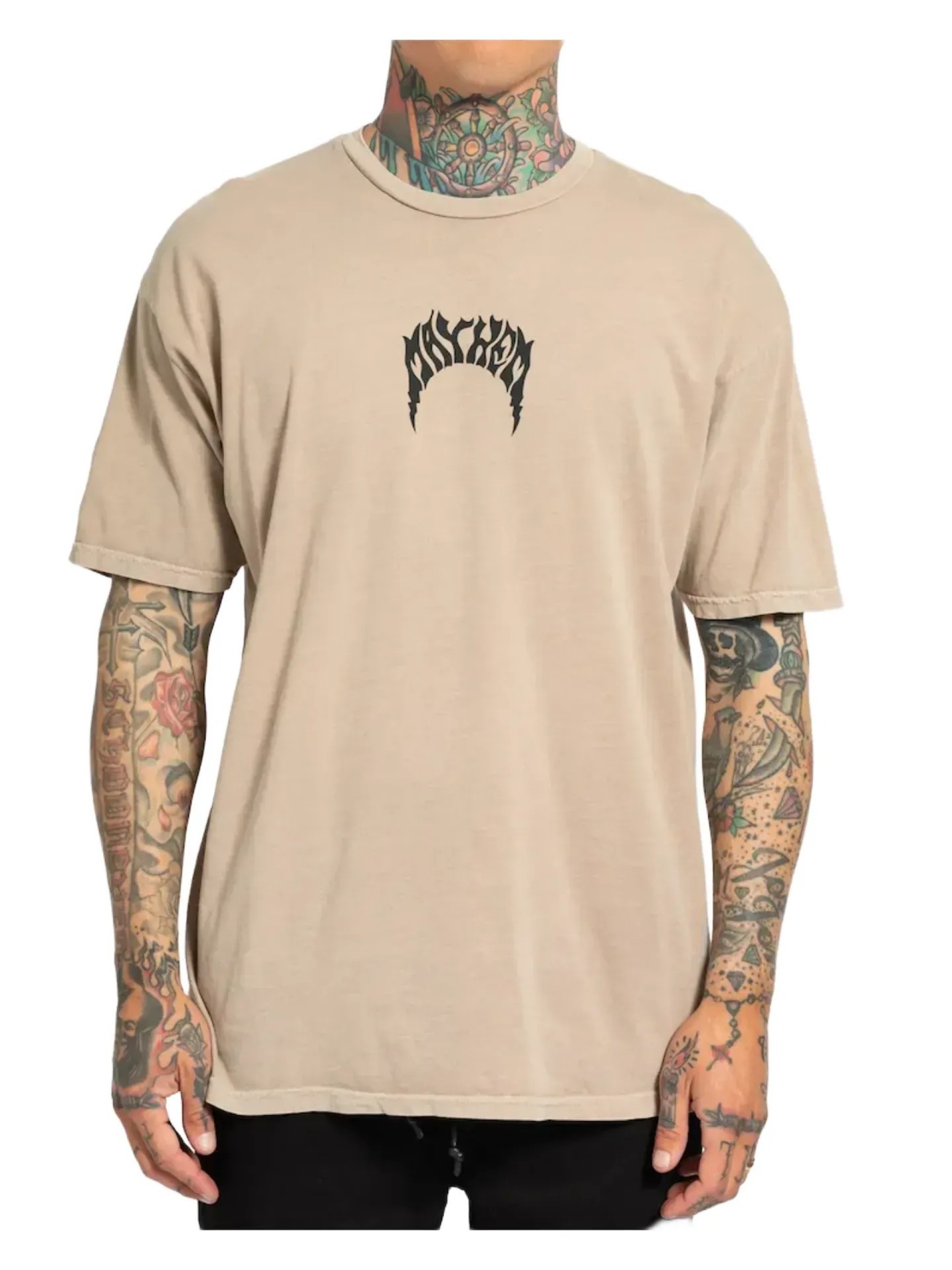 T-Shirt Lost Mayhem Bolts Vintage Dye S/S