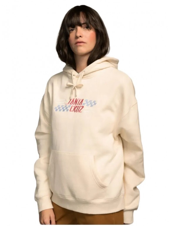 Santa Cruz Check Alt Dot Center Hooded Sweatshirt Santa Cruz Check Alt Dot Center Hooded Sweatshirt