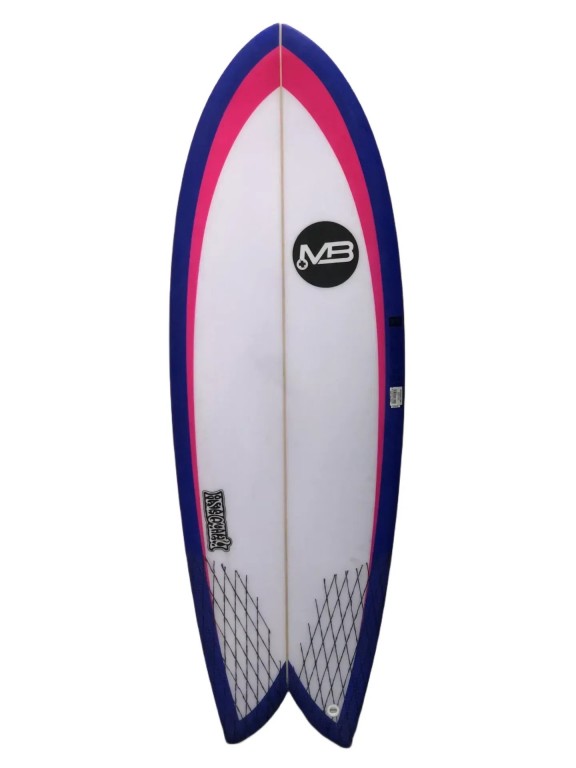 MB Retro Twin Surfboard Futures