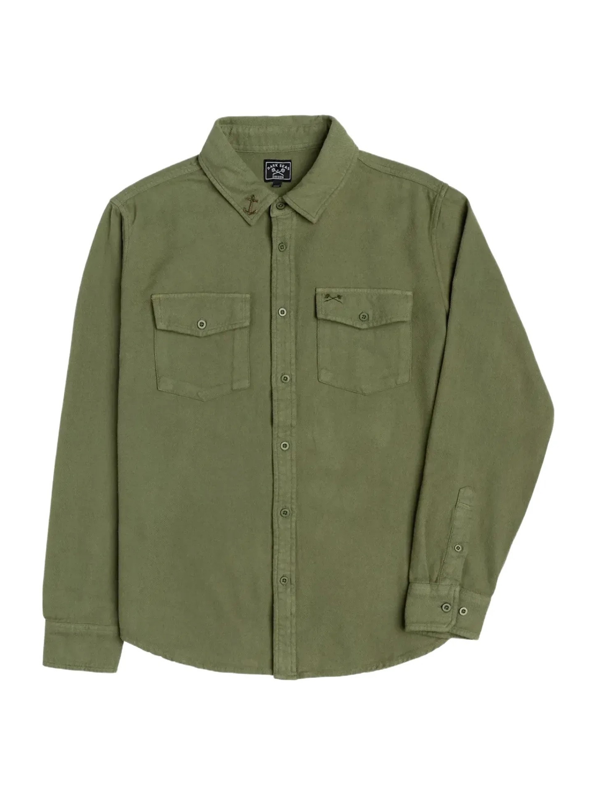 Dark Seas Go-To-Flannel Shirt