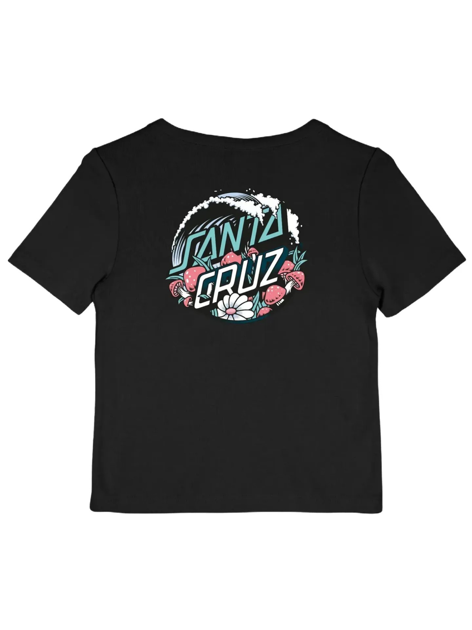 Santa Cruz Mushroom Wave Dot Splice Tee