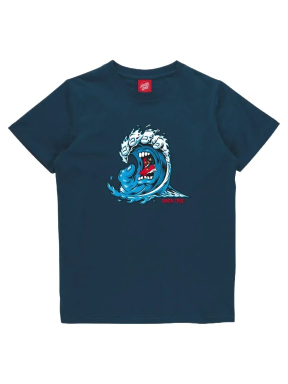 T-Shirt Santa Cruz Screaming Wave Front S/S