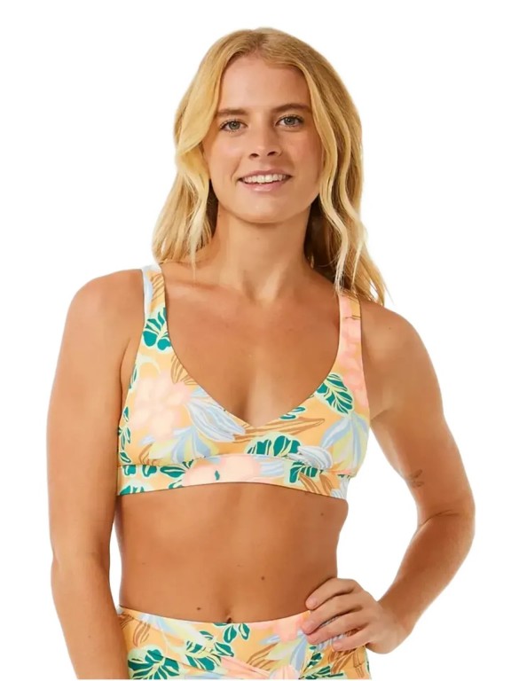 Biquni Top Rip Curl Follow The Sun Crop