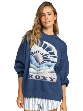 Sweatshirt Roxy Lineup Oversized