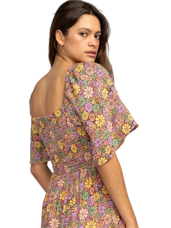 Vestido Roxy Tropical Sunshine Vestido Roxy Tropical Sunshine