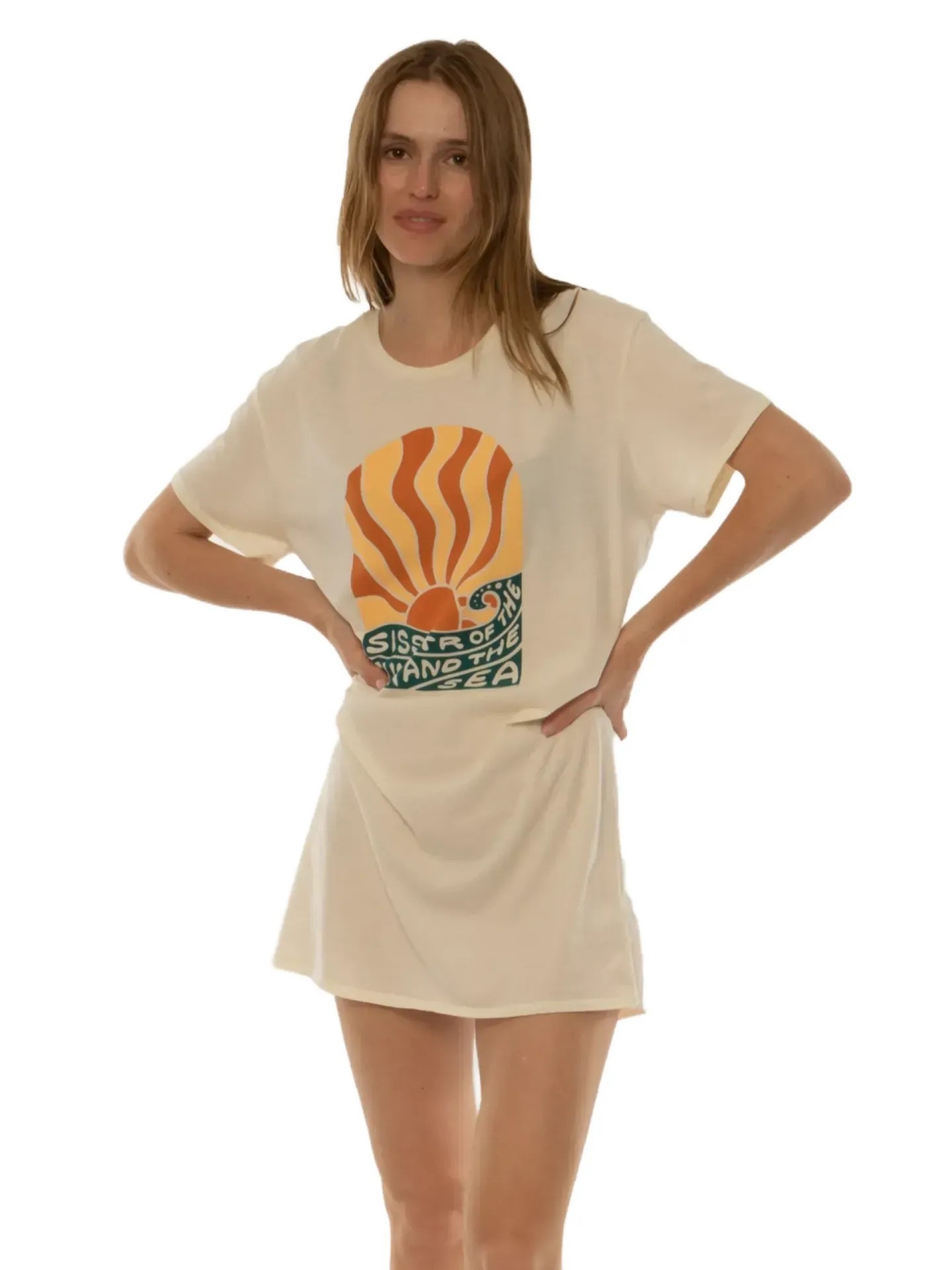 Vestido Sisstr Sun and Sea Tee